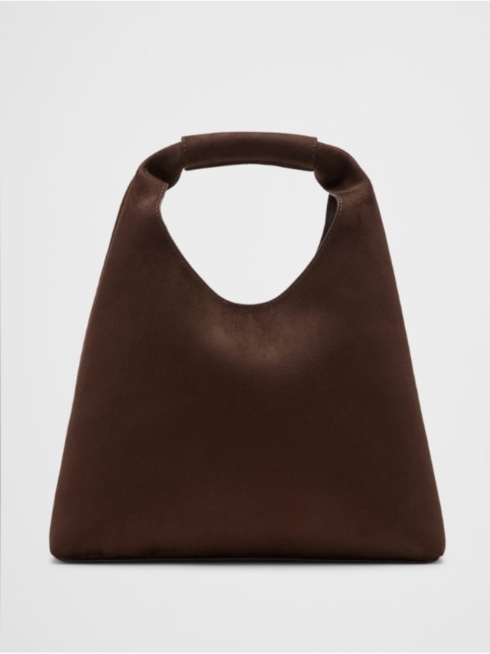 Banana Republic Mini Hobo Handbag (Chocolate Brown)